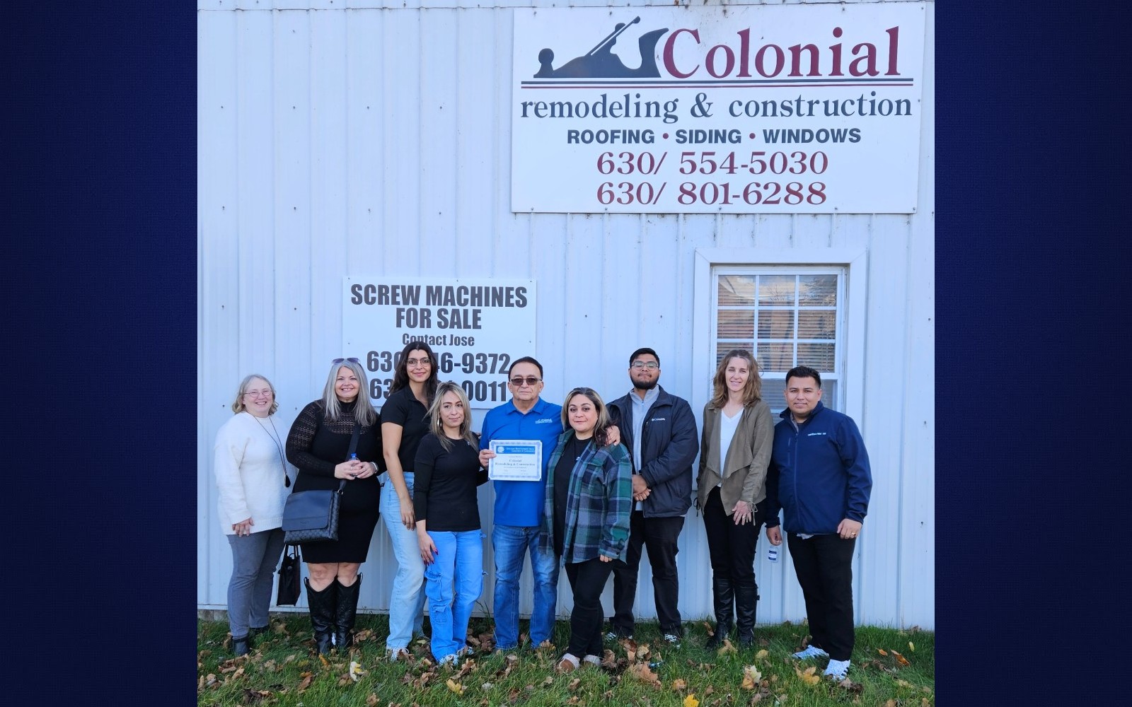 Welcome New Chamber Member Colonial Remodeling and Construction!