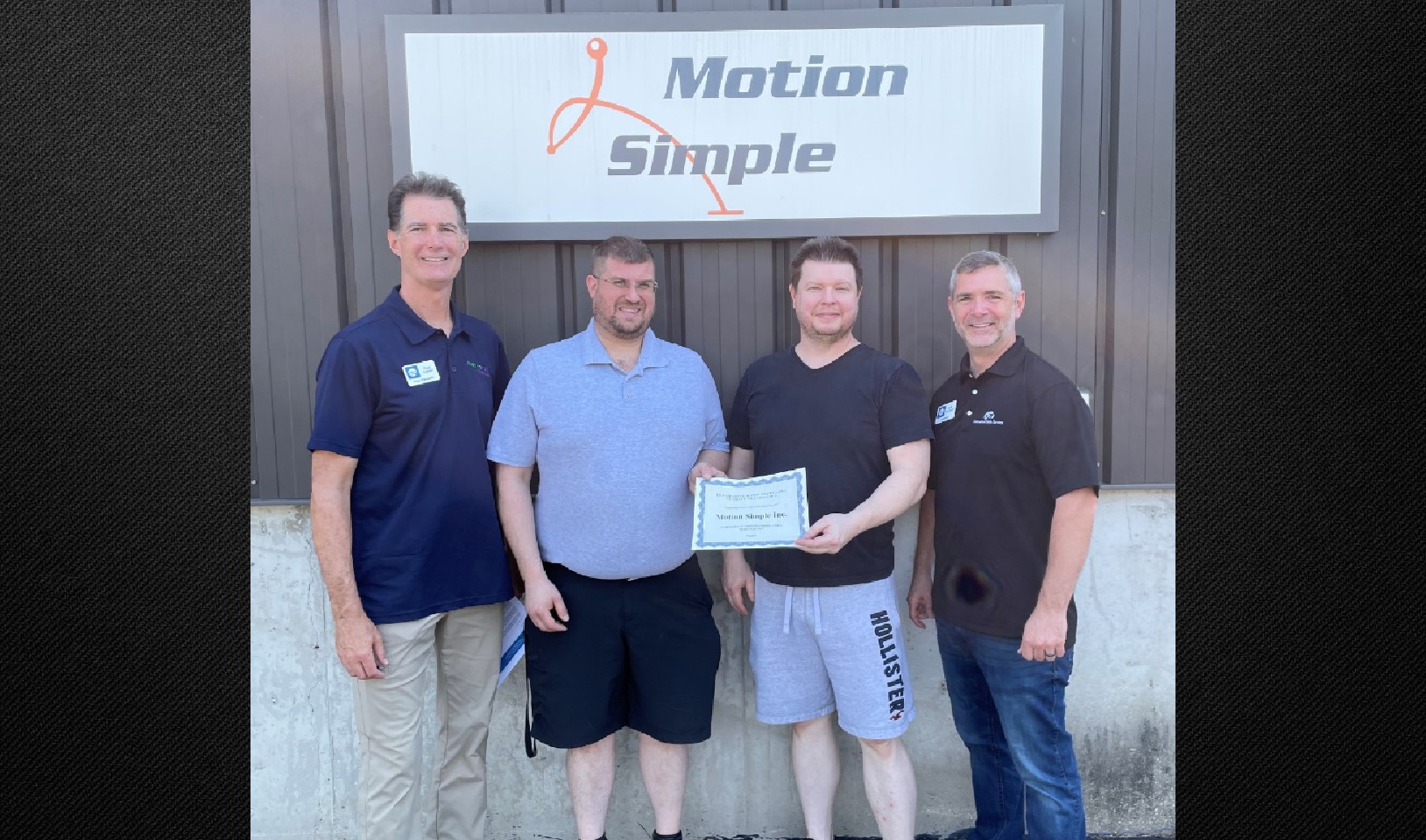 Welcome New Chamber Member Motion Simple!