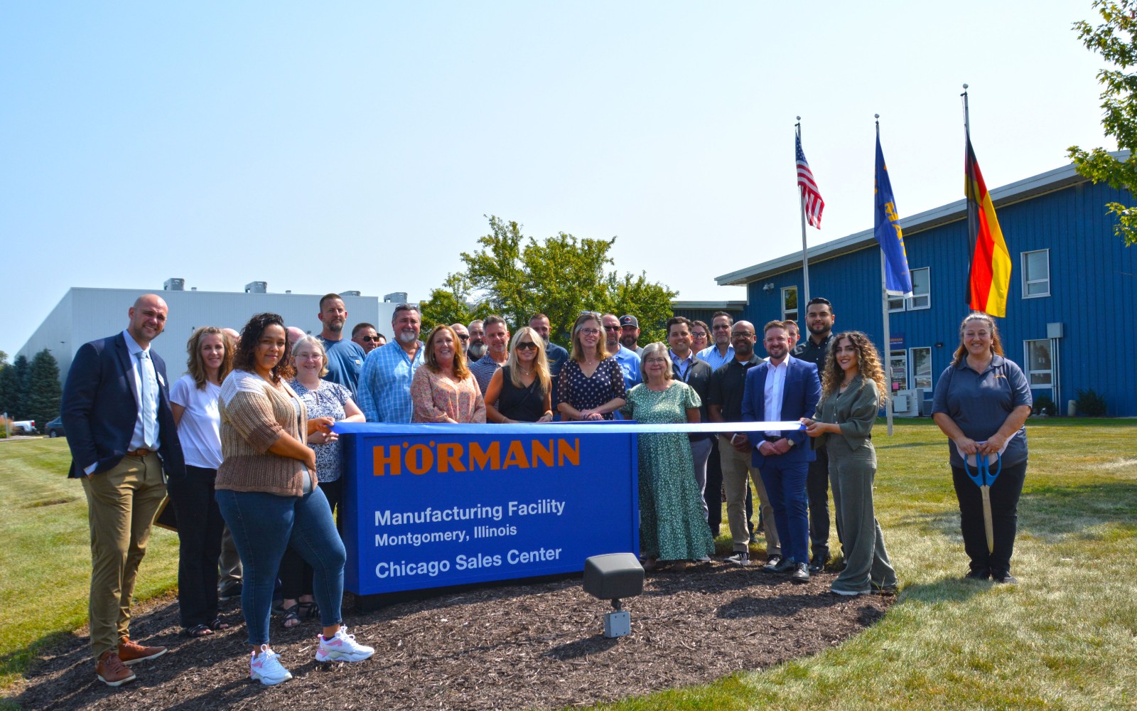 Hormann Chicago Sales Center Ribbon Cutting